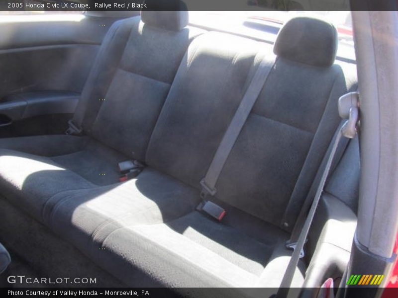 Rallye Red / Black 2005 Honda Civic LX Coupe