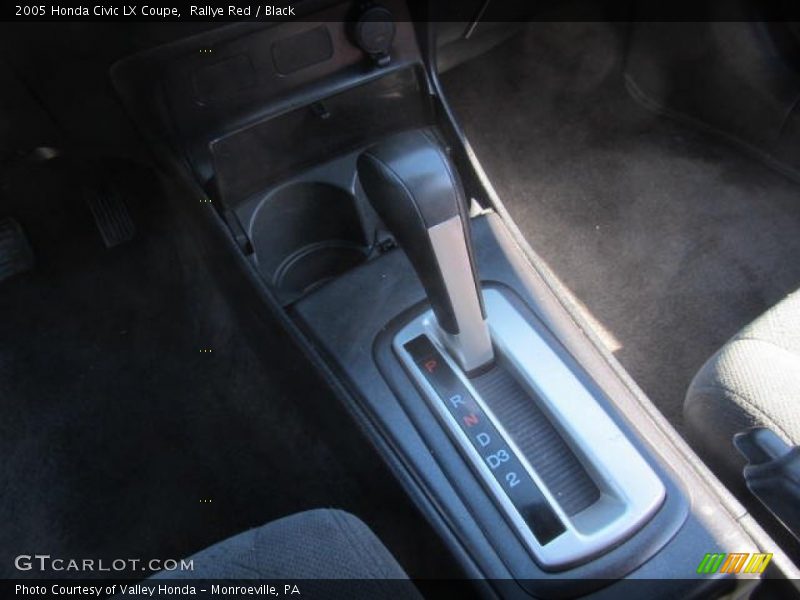 Rallye Red / Black 2005 Honda Civic LX Coupe