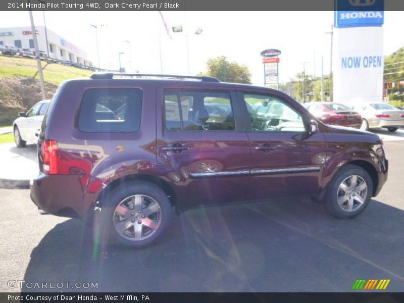 Dark Cherry Pearl / Black 2014 Honda Pilot Touring 4WD