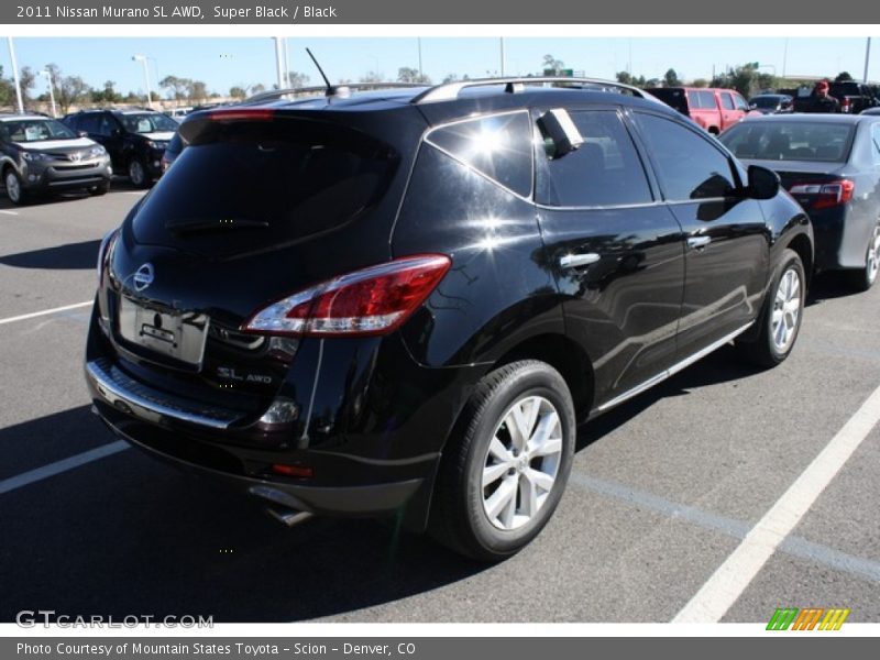 Super Black / Black 2011 Nissan Murano SL AWD