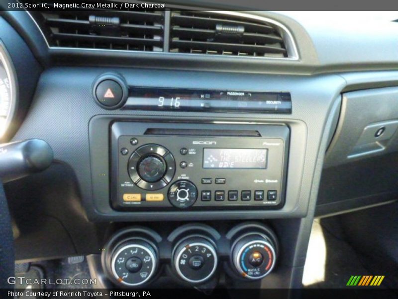 Magnetic Gray Metallic / Dark Charcoal 2012 Scion tC