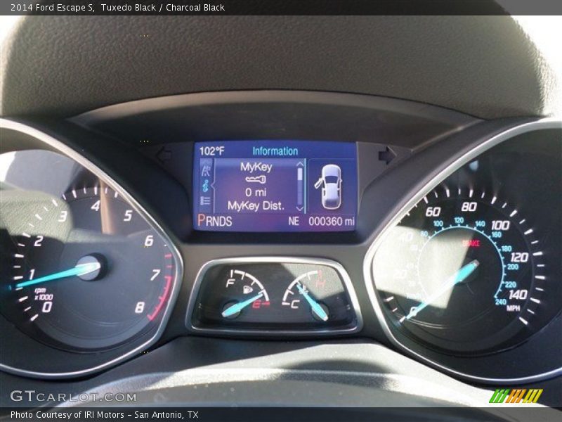Tuxedo Black / Charcoal Black 2014 Ford Escape S