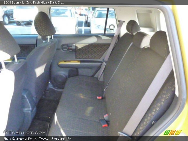 Gold Rush Mica / Dark Gray 2008 Scion xB