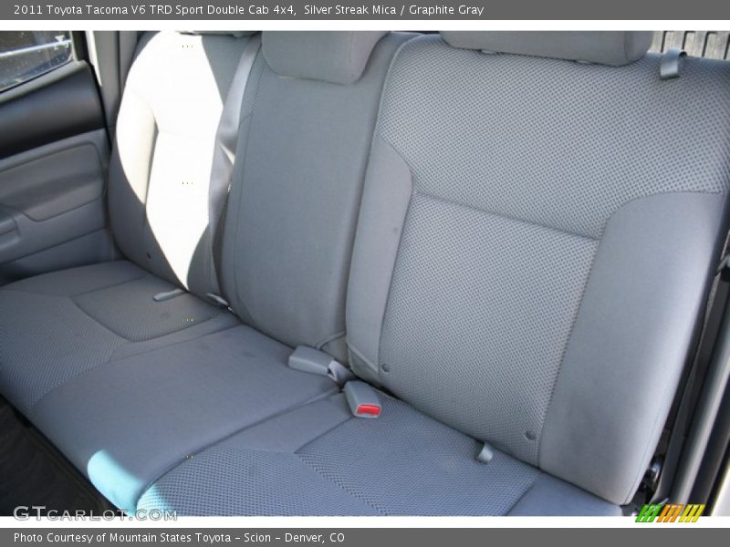 Silver Streak Mica / Graphite Gray 2011 Toyota Tacoma V6 TRD Sport Double Cab 4x4