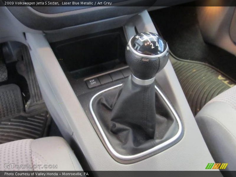 Laser Blue Metallic / Art Grey 2009 Volkswagen Jetta S Sedan