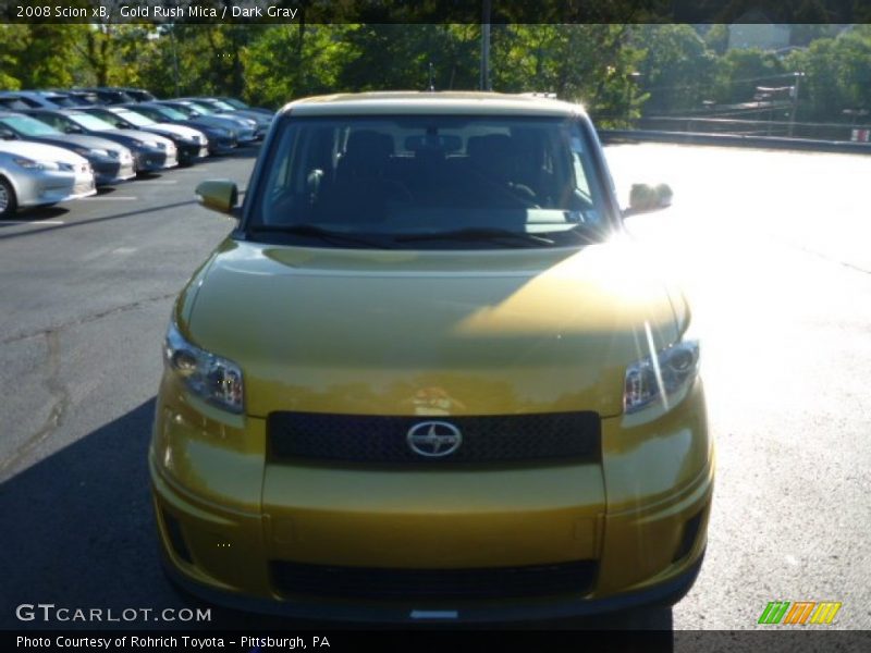 Gold Rush Mica / Dark Gray 2008 Scion xB