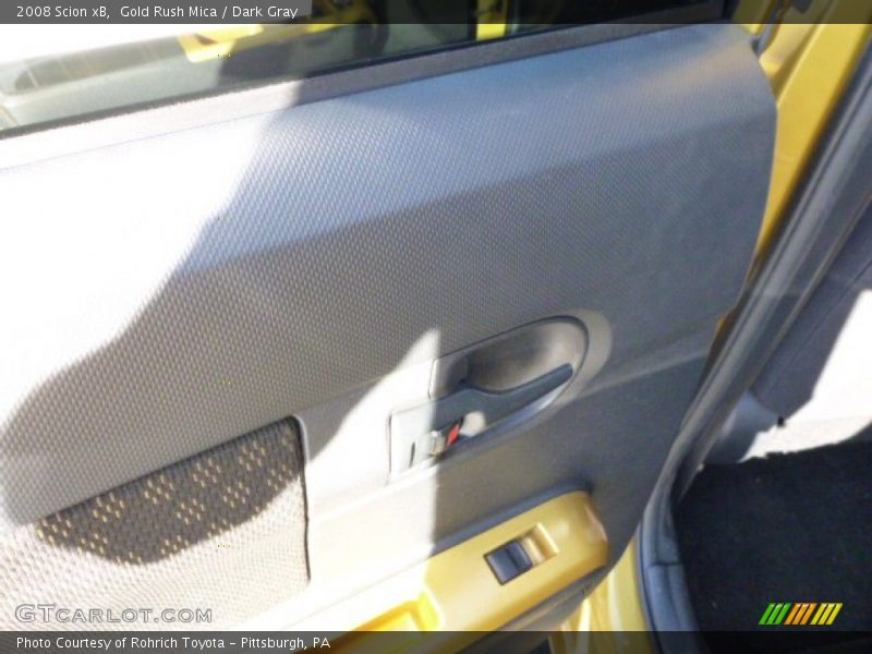 Gold Rush Mica / Dark Gray 2008 Scion xB