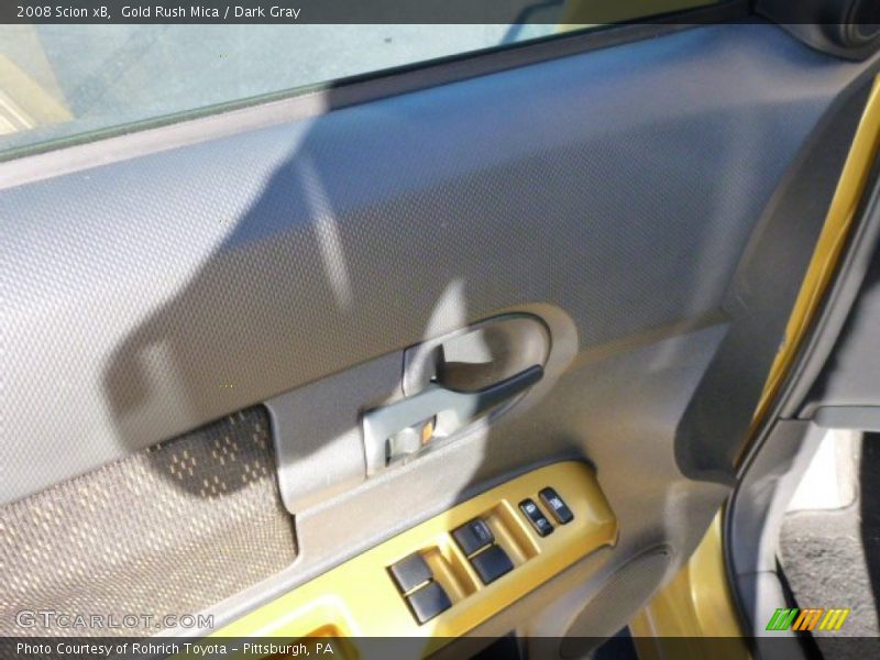 Gold Rush Mica / Dark Gray 2008 Scion xB