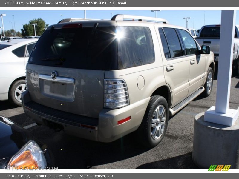 Light French Silk Metallic / Camel 2007 Mercury Mountaineer Premier