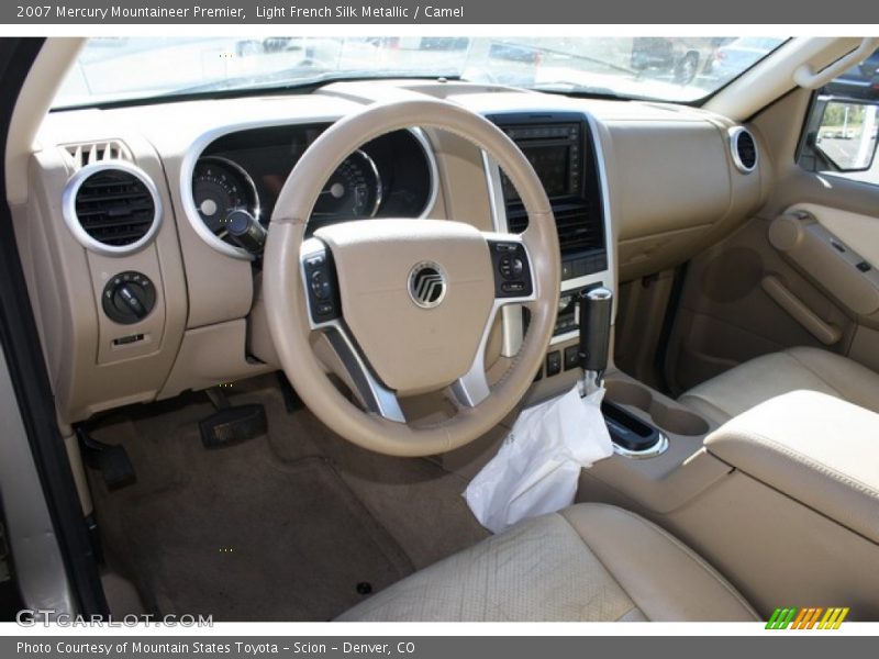 Light French Silk Metallic / Camel 2007 Mercury Mountaineer Premier