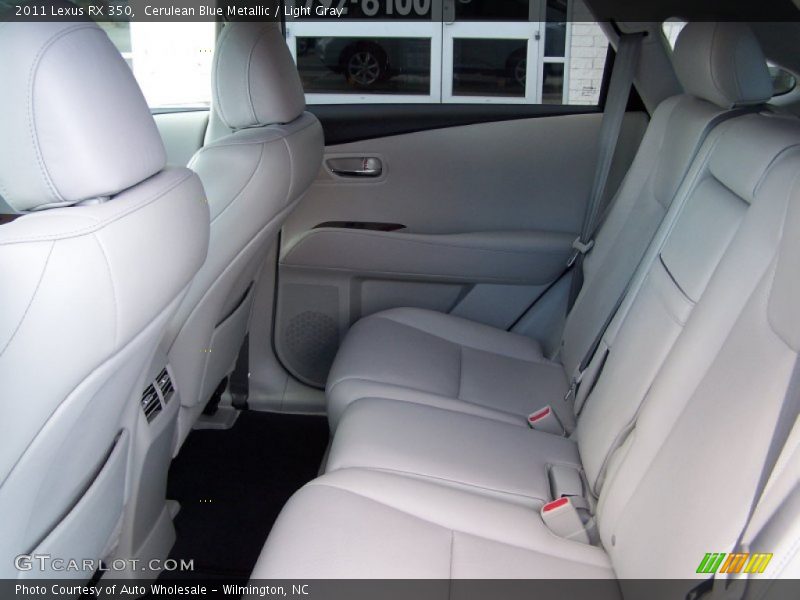 Cerulean Blue Metallic / Light Gray 2011 Lexus RX 350