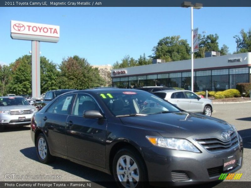 Magnetic Gray Metallic / Ash 2011 Toyota Camry LE