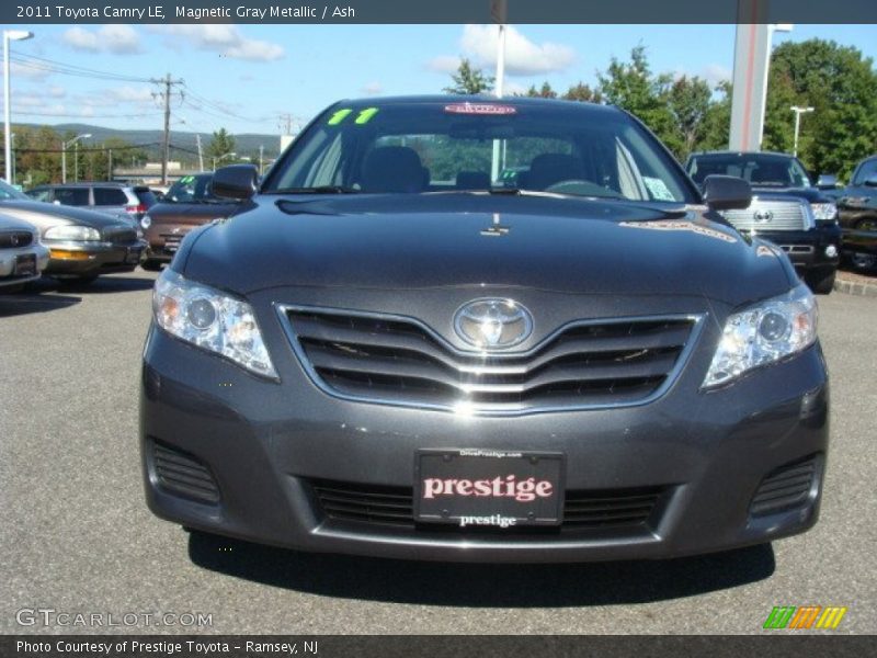 Magnetic Gray Metallic / Ash 2011 Toyota Camry LE