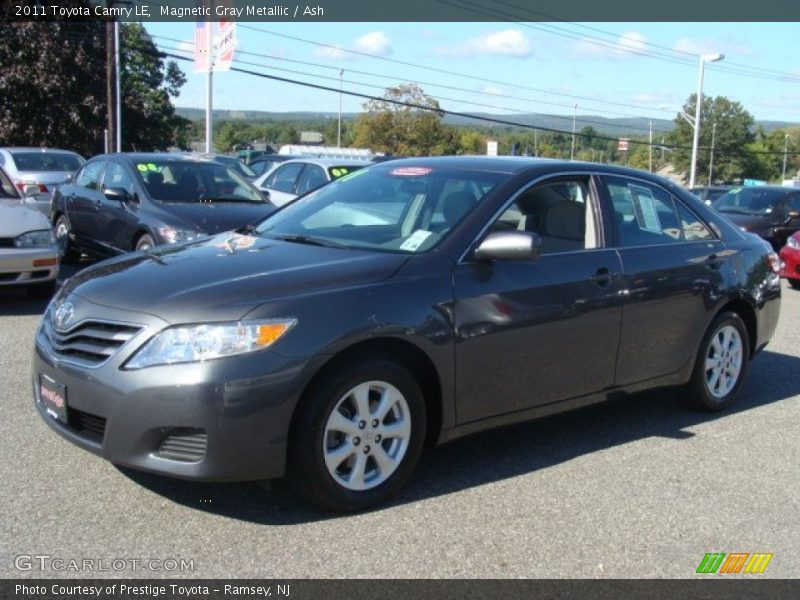 Magnetic Gray Metallic / Ash 2011 Toyota Camry LE