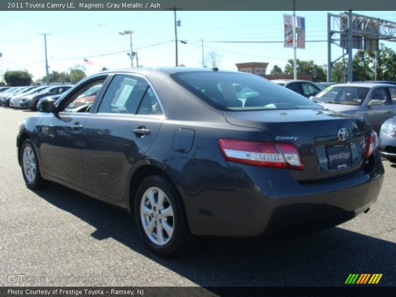 Magnetic Gray Metallic / Ash 2011 Toyota Camry LE
