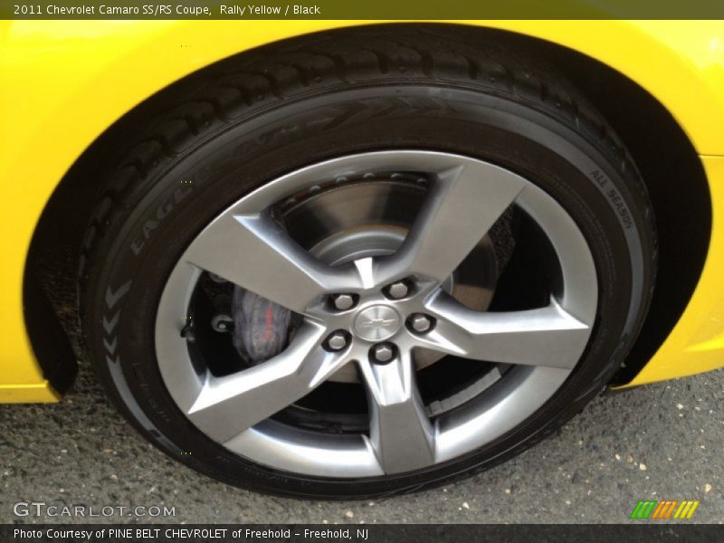 Rally Yellow / Black 2011 Chevrolet Camaro SS/RS Coupe