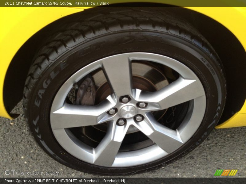 Rally Yellow / Black 2011 Chevrolet Camaro SS/RS Coupe