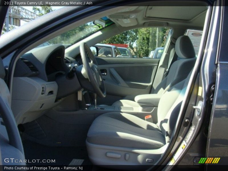 Magnetic Gray Metallic / Ash 2011 Toyota Camry LE