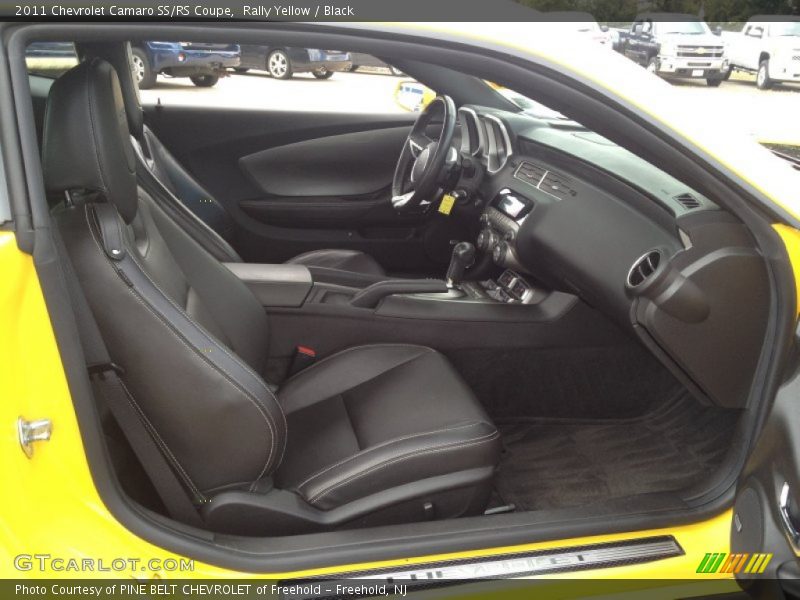 Rally Yellow / Black 2011 Chevrolet Camaro SS/RS Coupe