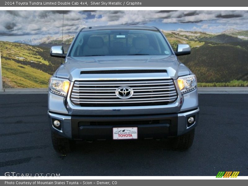 Silver Sky Metallic / Graphite 2014 Toyota Tundra Limited Double Cab 4x4