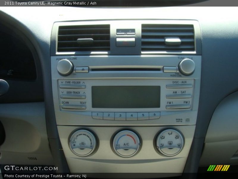 Magnetic Gray Metallic / Ash 2011 Toyota Camry LE