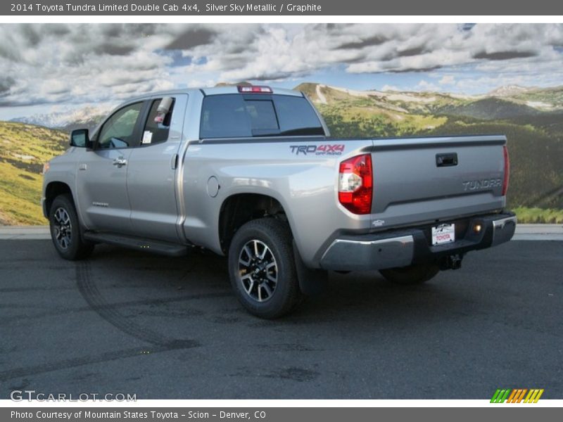 Silver Sky Metallic / Graphite 2014 Toyota Tundra Limited Double Cab 4x4
