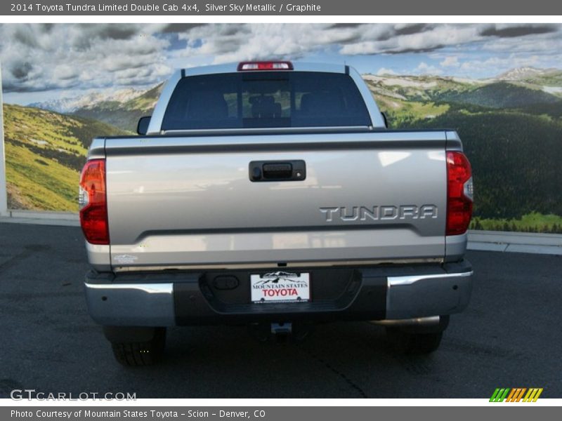 Silver Sky Metallic / Graphite 2014 Toyota Tundra Limited Double Cab 4x4