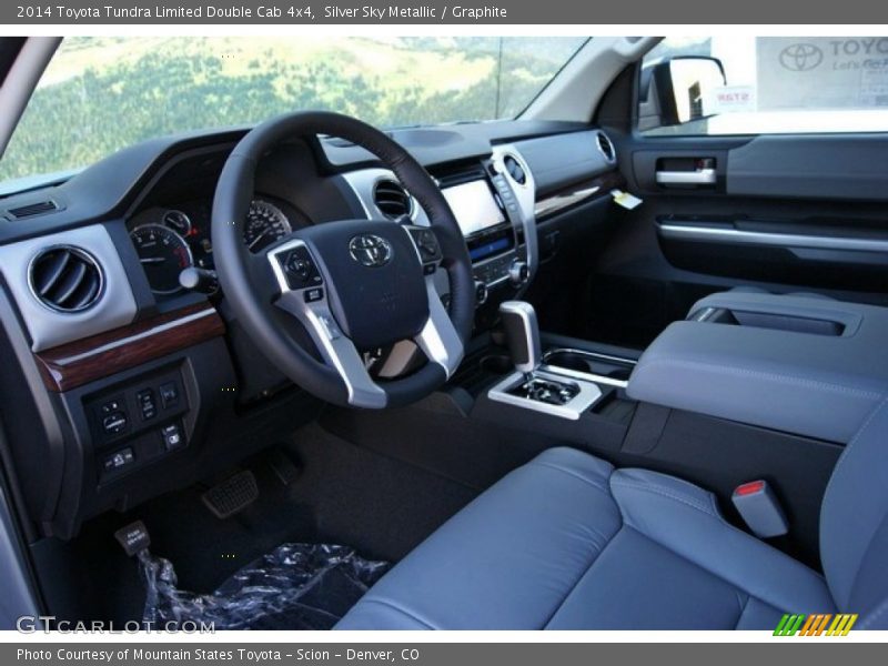  2014 Tundra Limited Double Cab 4x4 Graphite Interior