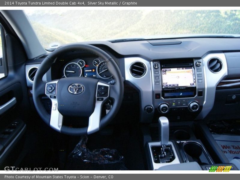 Dashboard of 2014 Tundra Limited Double Cab 4x4
