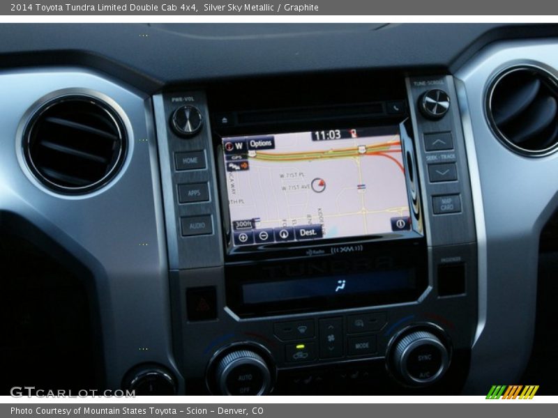 Navigation of 2014 Tundra Limited Double Cab 4x4