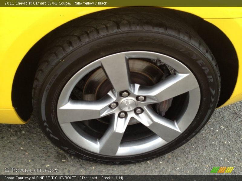 Rally Yellow / Black 2011 Chevrolet Camaro SS/RS Coupe