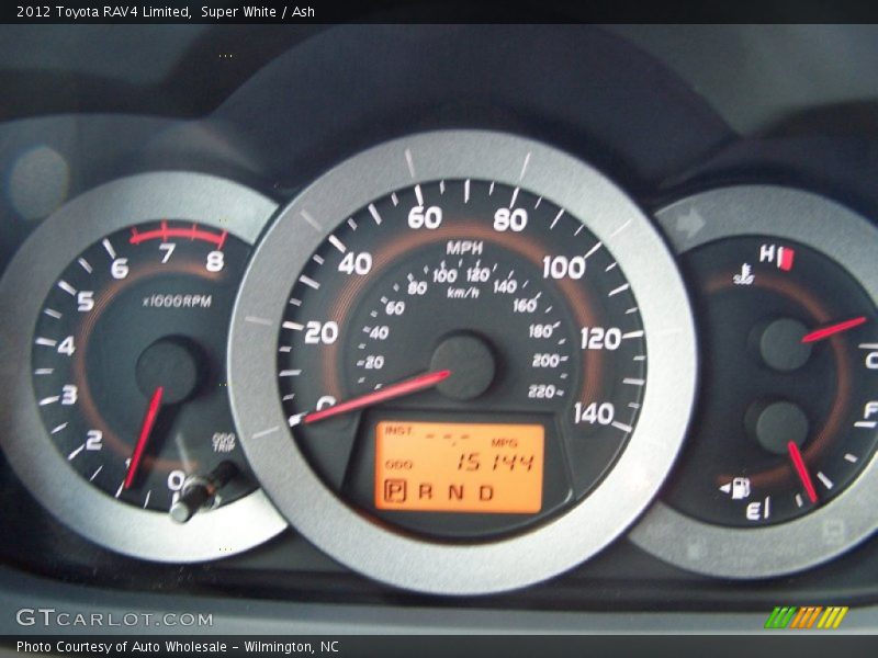  2012 RAV4 Limited Limited Gauges