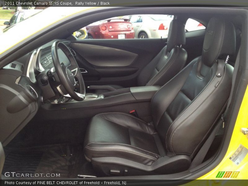 Rally Yellow / Black 2011 Chevrolet Camaro SS/RS Coupe