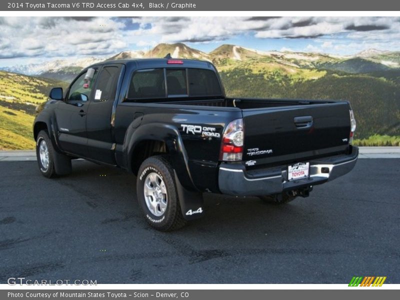  2014 Tacoma V6 TRD Access Cab 4x4 Black