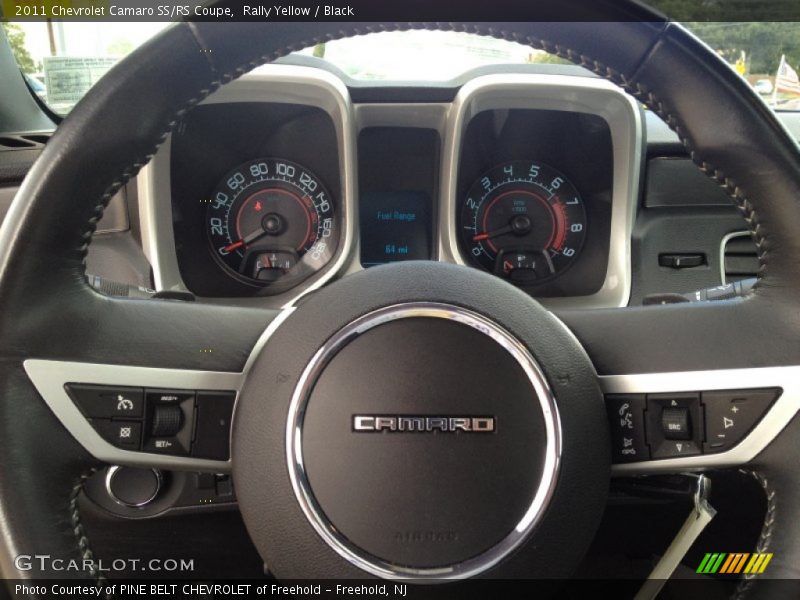 Rally Yellow / Black 2011 Chevrolet Camaro SS/RS Coupe
