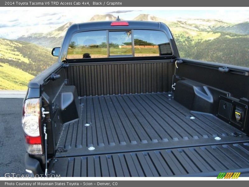 Black / Graphite 2014 Toyota Tacoma V6 TRD Access Cab 4x4
