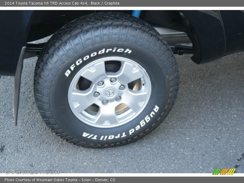  2014 Tacoma V6 TRD Access Cab 4x4 Wheel