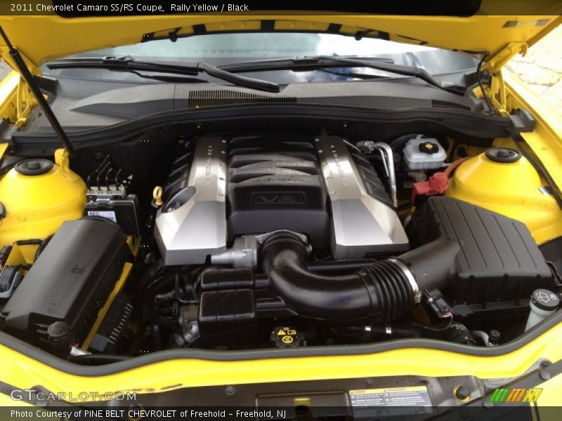 Rally Yellow / Black 2011 Chevrolet Camaro SS/RS Coupe