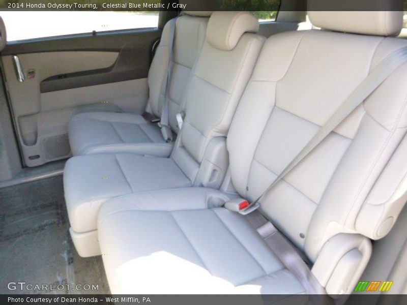 Celestial Blue Metallic / Gray 2014 Honda Odyssey Touring