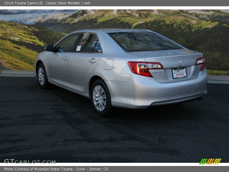 Classic Silver Metallic / Ash 2014 Toyota Camry LE
