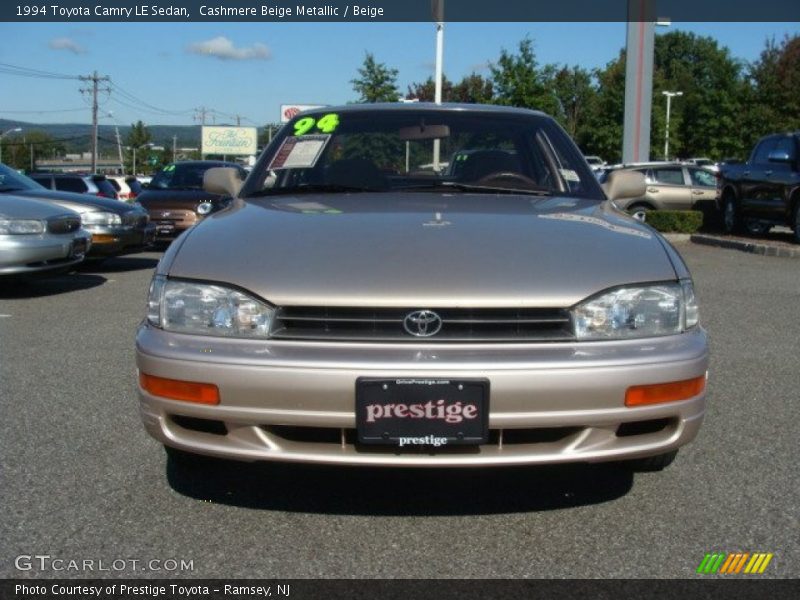 Cashmere Beige Metallic / Beige 1994 Toyota Camry LE Sedan