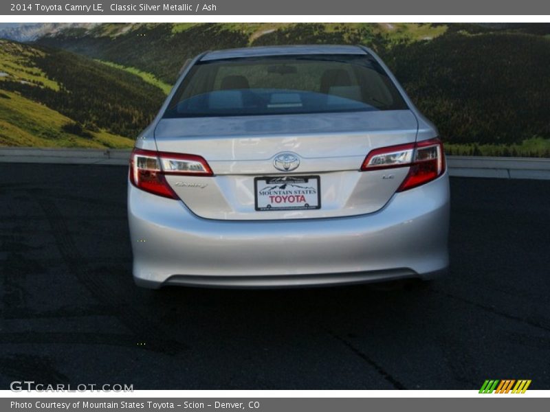 Classic Silver Metallic / Ash 2014 Toyota Camry LE