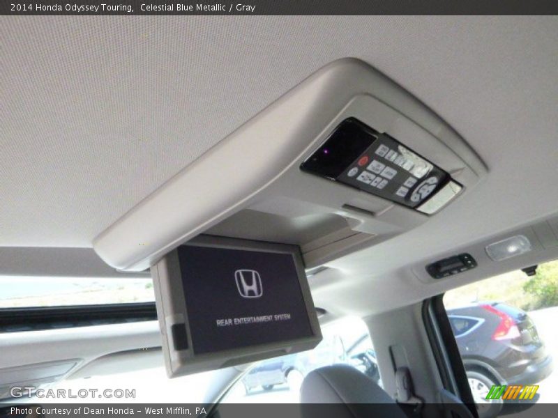 Celestial Blue Metallic / Gray 2014 Honda Odyssey Touring