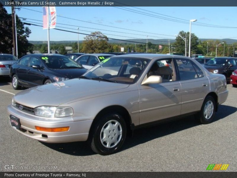 Cashmere Beige Metallic / Beige 1994 Toyota Camry LE Sedan