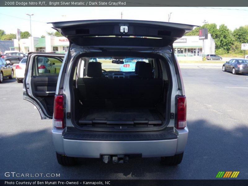 Bright Silver Metallic / Dark Slate Gray/Red 2008 Dodge Nitro R/T