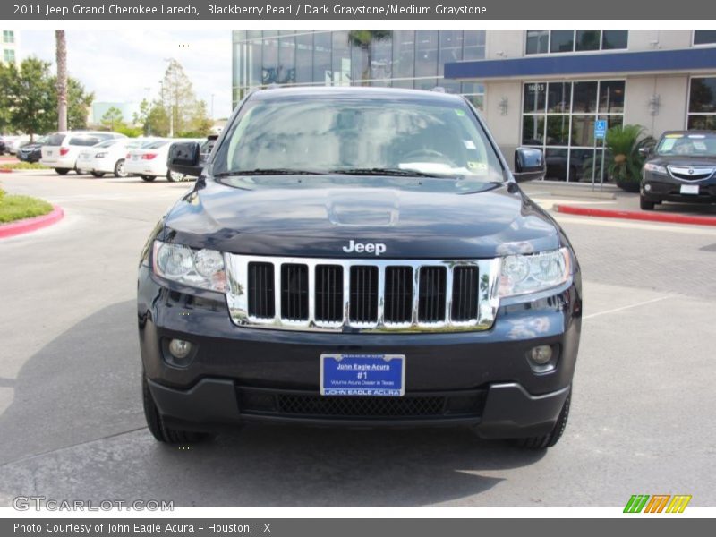 Blackberry Pearl / Dark Graystone/Medium Graystone 2011 Jeep Grand Cherokee Laredo