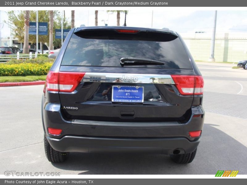 Blackberry Pearl / Dark Graystone/Medium Graystone 2011 Jeep Grand Cherokee Laredo