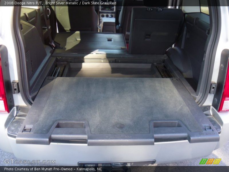 Bright Silver Metallic / Dark Slate Gray/Red 2008 Dodge Nitro R/T