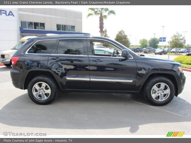 Blackberry Pearl / Dark Graystone/Medium Graystone 2011 Jeep Grand Cherokee Laredo