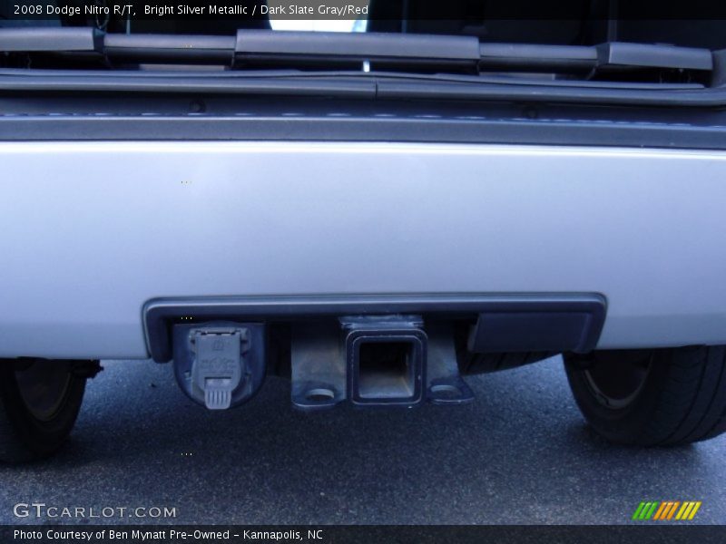 Bright Silver Metallic / Dark Slate Gray/Red 2008 Dodge Nitro R/T